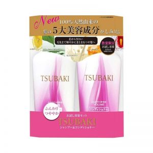Bộ dầu gội và dầu xả bồng bềnh chắc khỏe Shiseido Tsubaki Volume 450ml.